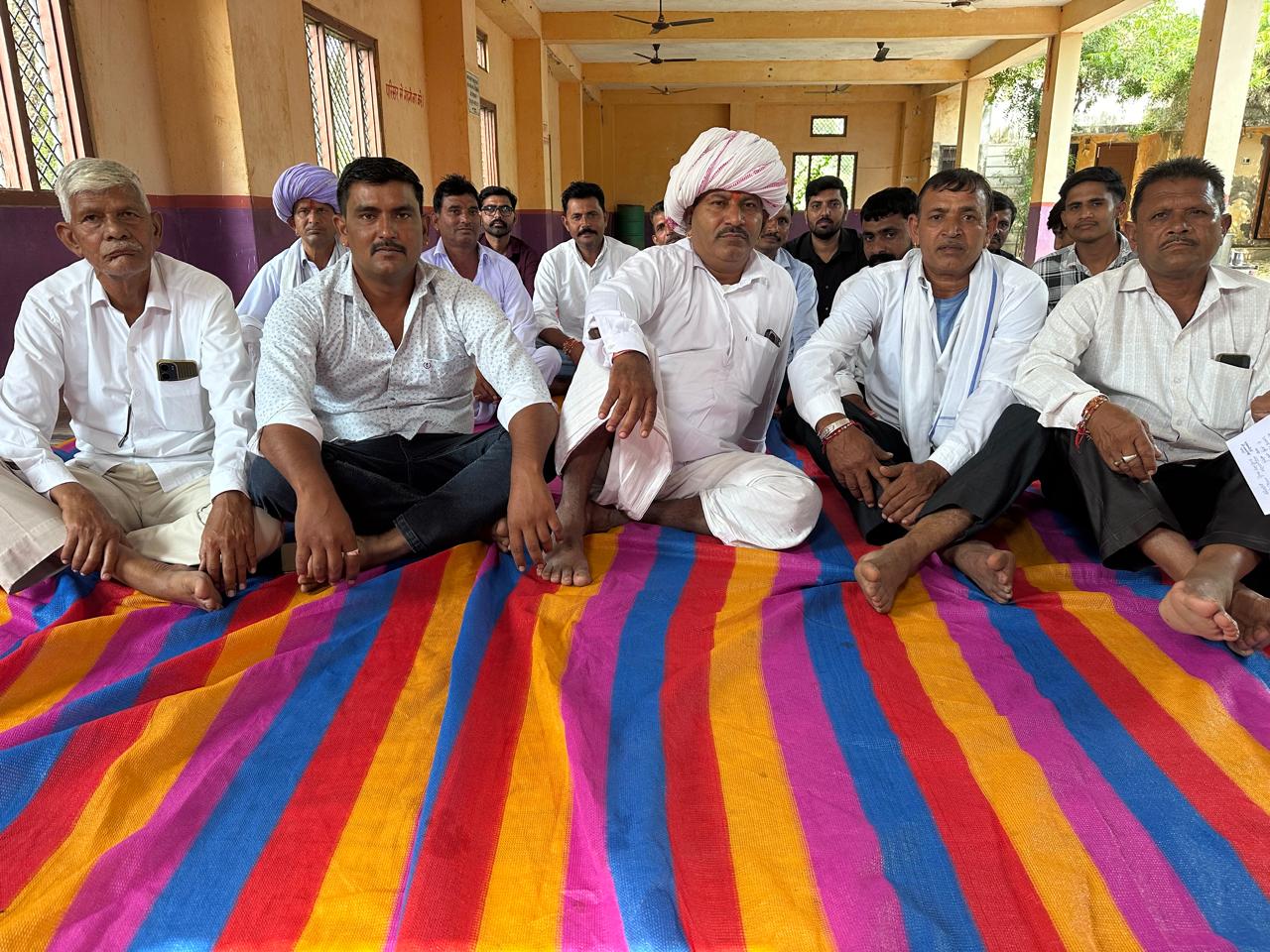 शोभावटी क्षेत्र में डांगी समाज की बैठक, भाजपा के साथ रहने का लिया निर्णय